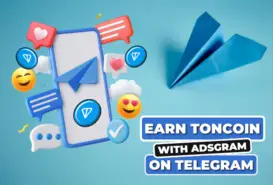 Toncoin with Adsgram